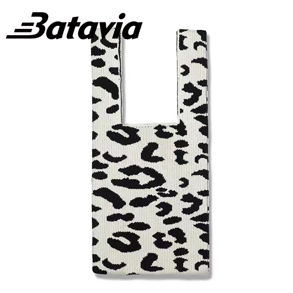 Batavia 2023 Baru penyimpanan indah tas rajutan portabel kecil yang kuat dan tahan lama gaya ledakan bag BAG04