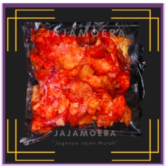 

[JAJAMOERA] "Keripik Singkong Balado 165 gram" (Aneka Snack / Cemilan berbagai rasa / Makanan Ringan/jajanan murah)