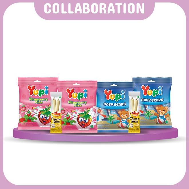 

TERBARU Yupi Bundling Bonus Cheese Stick 4 /PERMEN LUNAK/PERMEN VIRAL/PERMEN MILO/PERMEN YUPI/PERMEN JADUL/PERMEN KARET