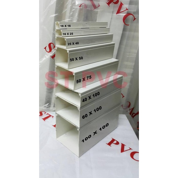 kabel duct / trunking 100x100