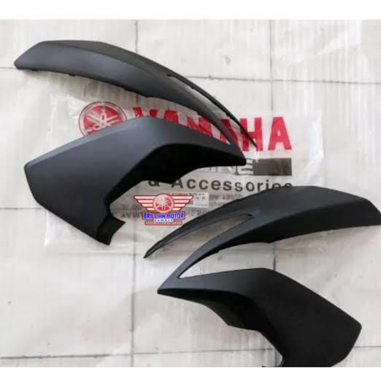 Body Cowling Hitam Doff Aerox 155 Satu Set Original Yamaha