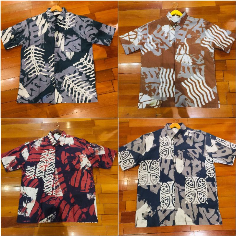 Kemeja Batik Katun Pria by Dian Pelangi LIMITED EDITION Baju Atasan Hem Cowok Casual Formal Kerja Ka