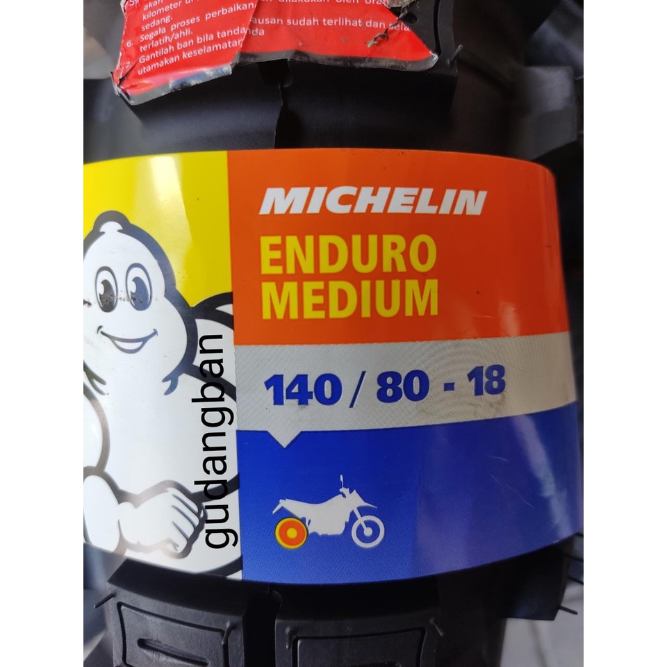( RING 18 ) ENDURO MEDIUM 140 80 18 MICHELIN Ban luar motor TRAIL HASQIVARNA KTM 350