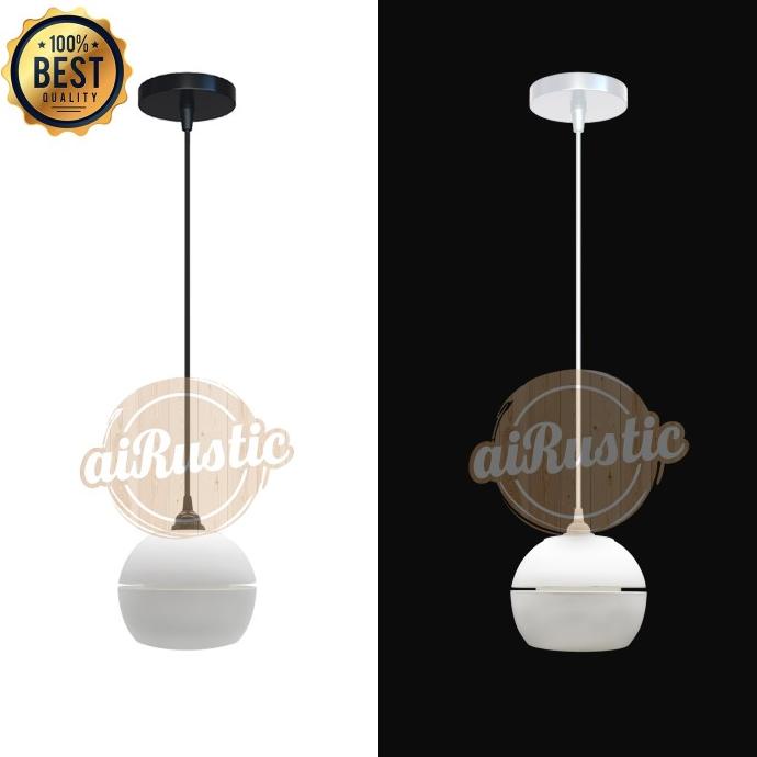 Lampu gantung hias Minimalis Moonlight - Lampu Gantung Model Bulat