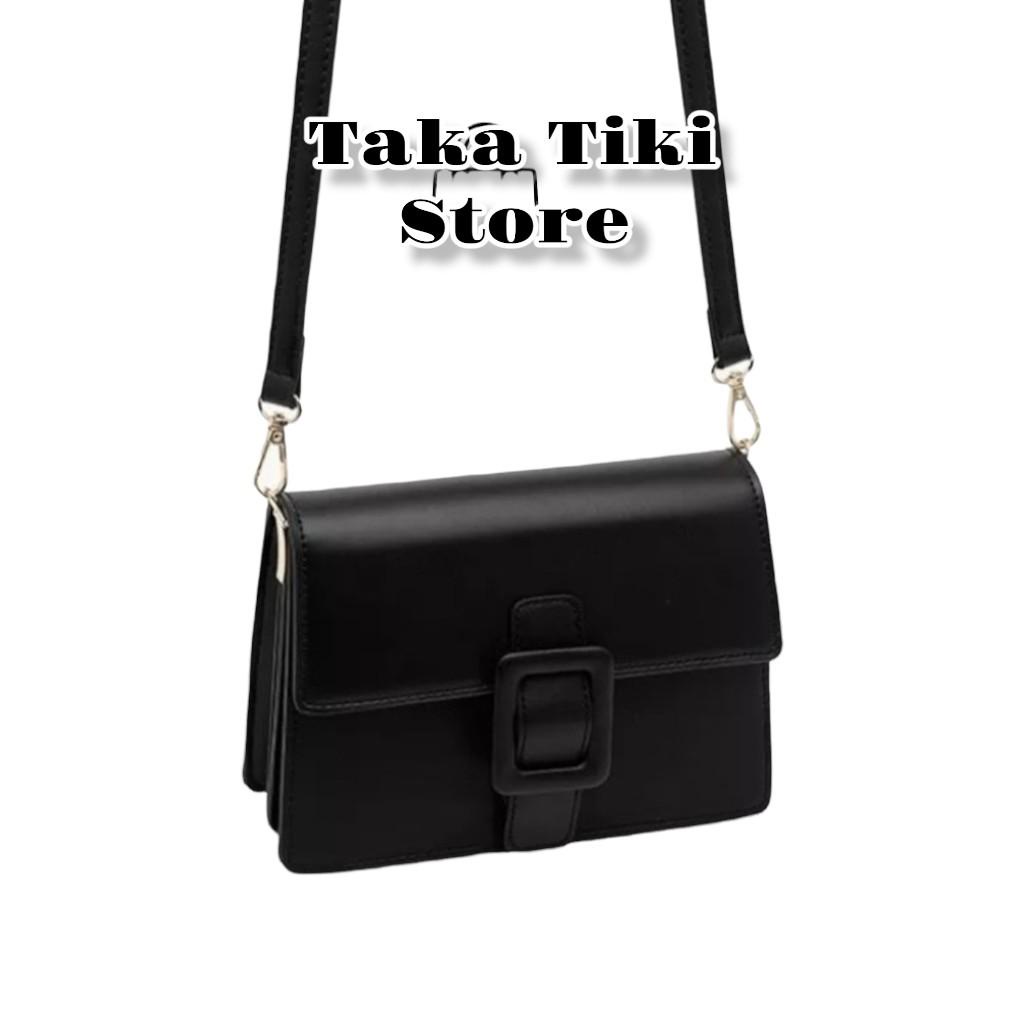 Tas wanita terbaru seyla bag sling bag size 20x15cm full acsessories import termurah // terlaris ( COD )