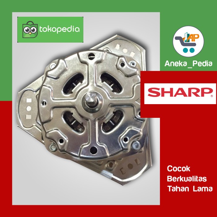 AKPA Spin Motor Dinamo Pengering Mesin Cuci 2 Tabung SHARP ES-T971DM