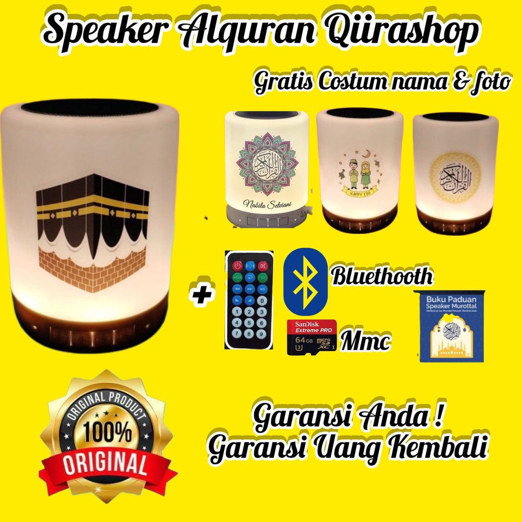 ORIGINAL speaker speker spiker  quran murottal MUROTAL QURAN ALQURAN AL QURAN speaker speker spiker 