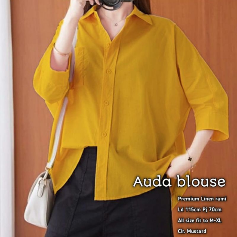 AUDA  BLOUSE TERBARU