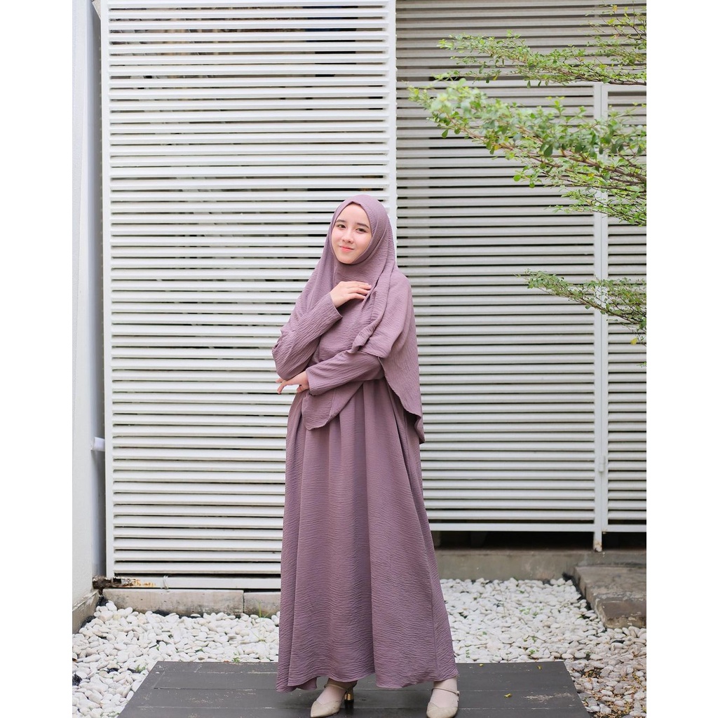 ABAYA JAMISE SET ABAYA CRINKLE