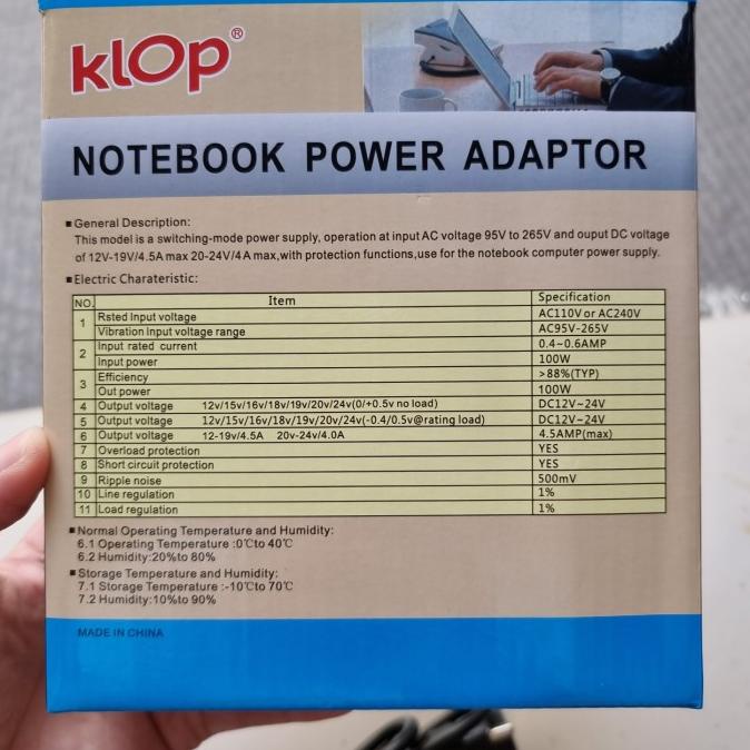 Adaptor 5A 12-24V
