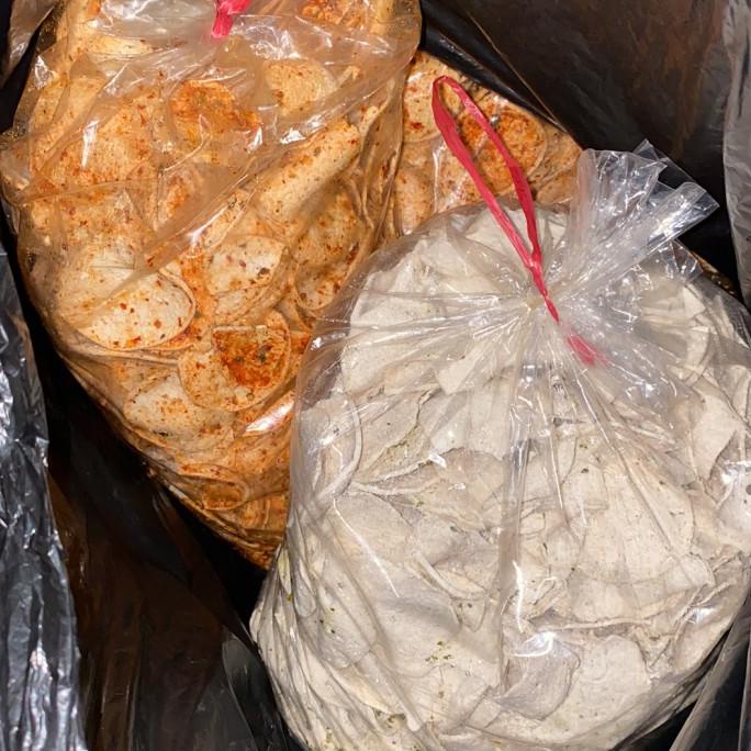 

Keripik kriwil kemasan 1 ball isi 2 kg
