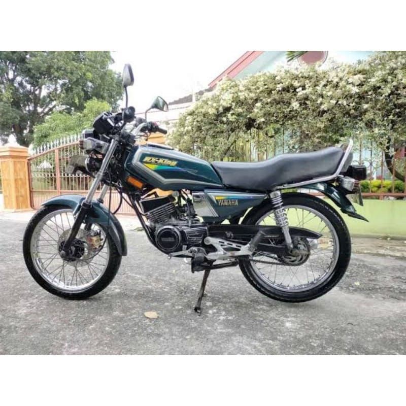 striping lis standar ori YAMAHA Rx King 2001 hijau sticker standar Rx king