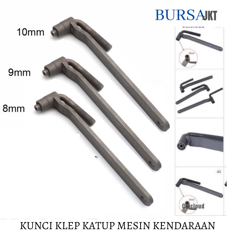 KUNCI SETELAN KLEP MOTOR  8 - 10 MM WRENCH VALVE SET