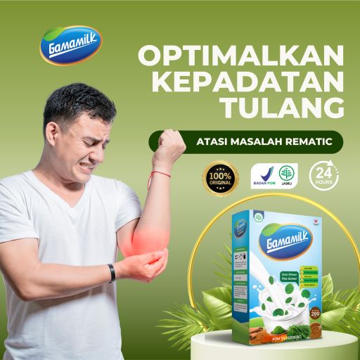 GAMAMILK SUSU ETAWA (3 BOX) - Rekomendasi Ilmiah Atasi Masalah Sesak Nafas, Asma, Bronkitis, Sendi dan Tulang, Asam Urat, dan Rematik