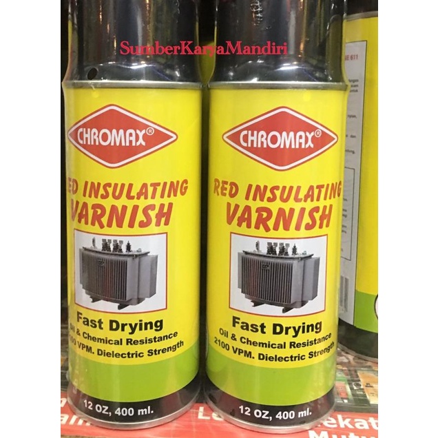 

Chromax Red Insulating Varnish / Sirlak / Varnish Gulungan Dinamo