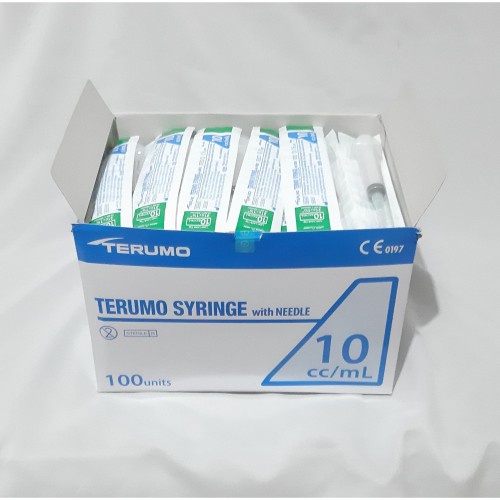 Syringe 10cc Terumo / Spuit Terumo 10ml Pcs