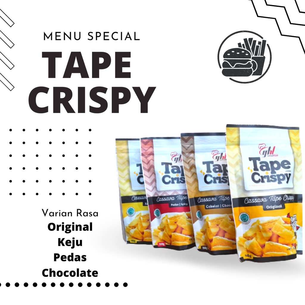 Tape Crispy 'Cassava Tape Crispy'