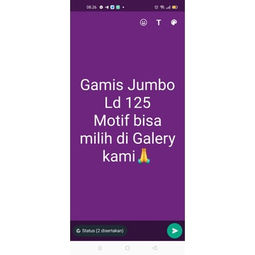 Gamis JUMBO Twill Rayon (Ld 125)