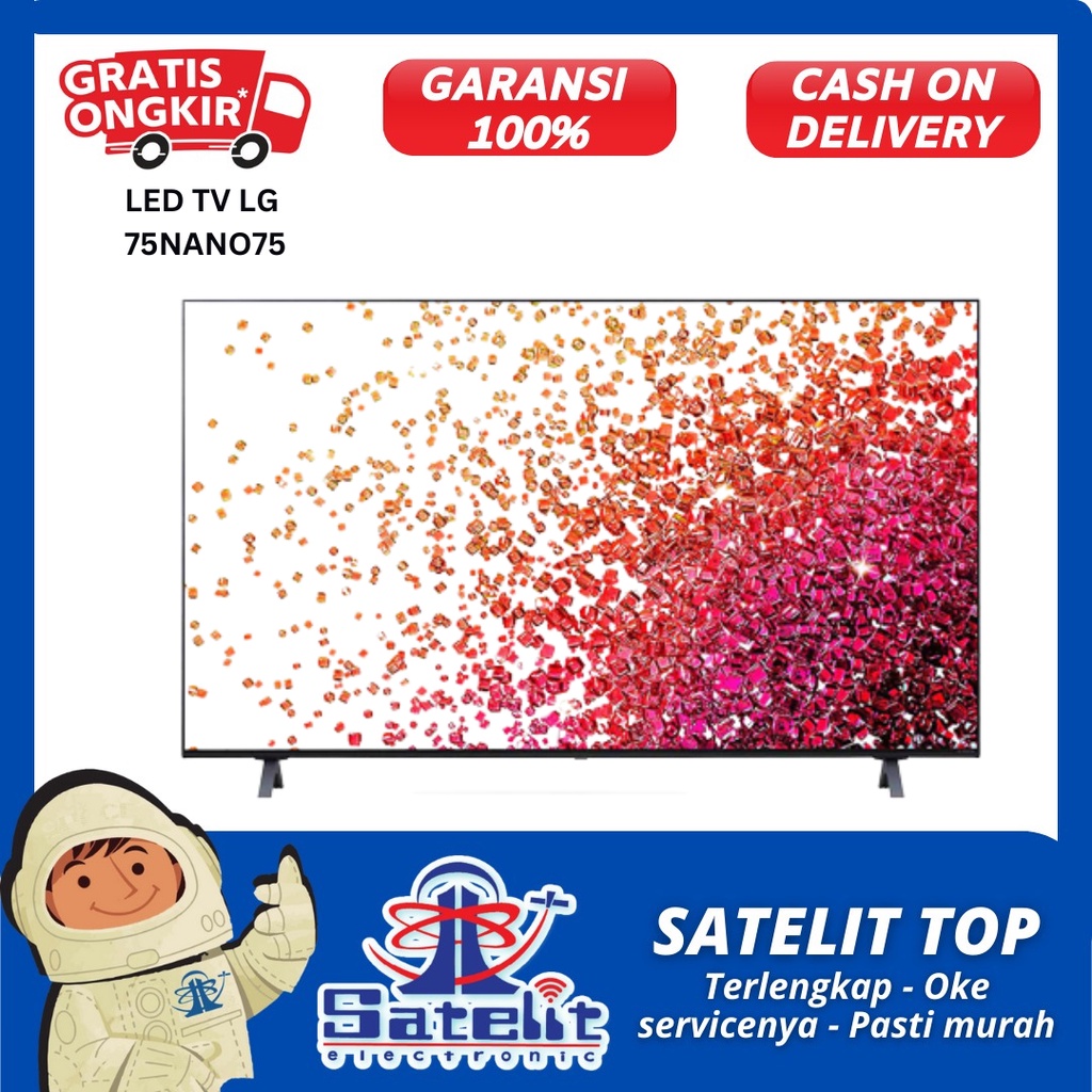 TELEVISI / LED TV / LG 75NANO75/ PROMO / MURAH