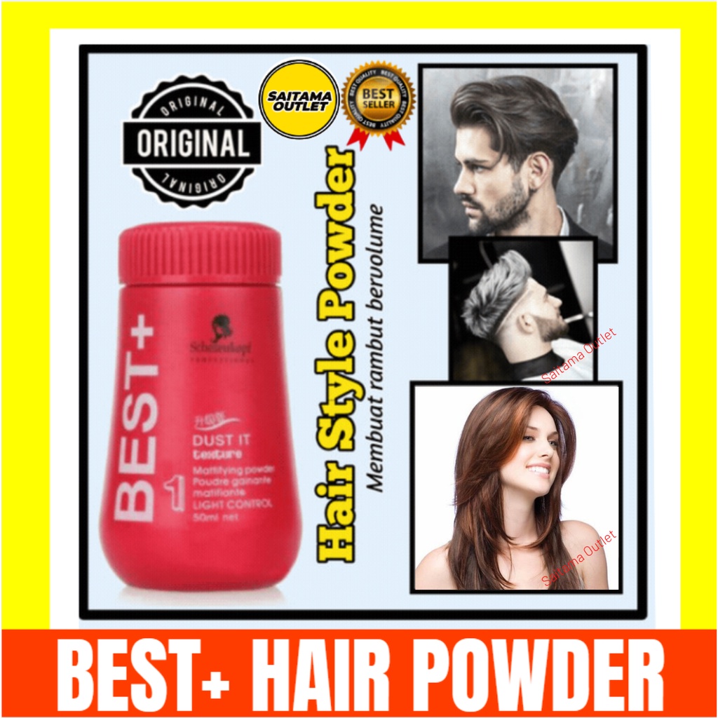 Hair powder best Bedak Bubuk Rambut Pria dan wanita BEST powder