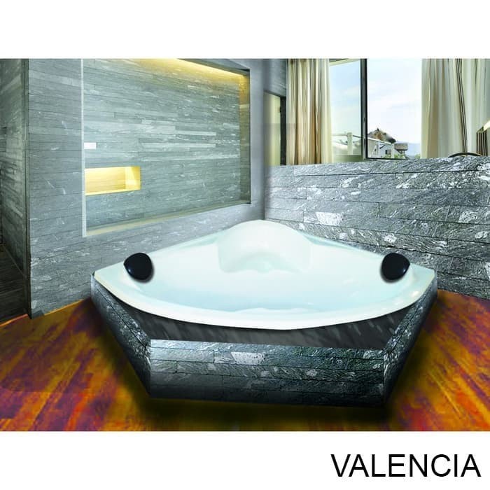 PAKET BATHTUB CORNER DEVONA125 ORDELIA JEVELIN VILARY VALENCIA VR