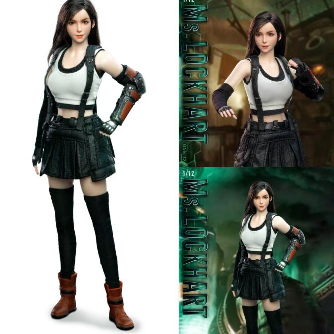 SHARK TOYS SK005 1/12 Miss Lockhart - FF7 Tifa Lockhart Figure