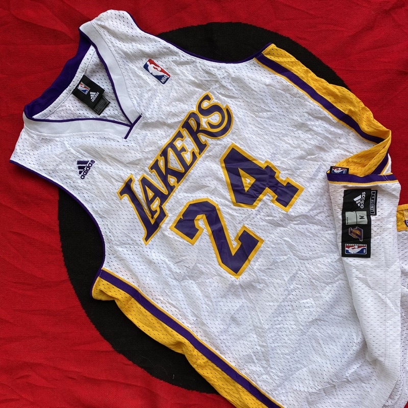 Jersey NBA Lakers Bryant 24 Adidas Second