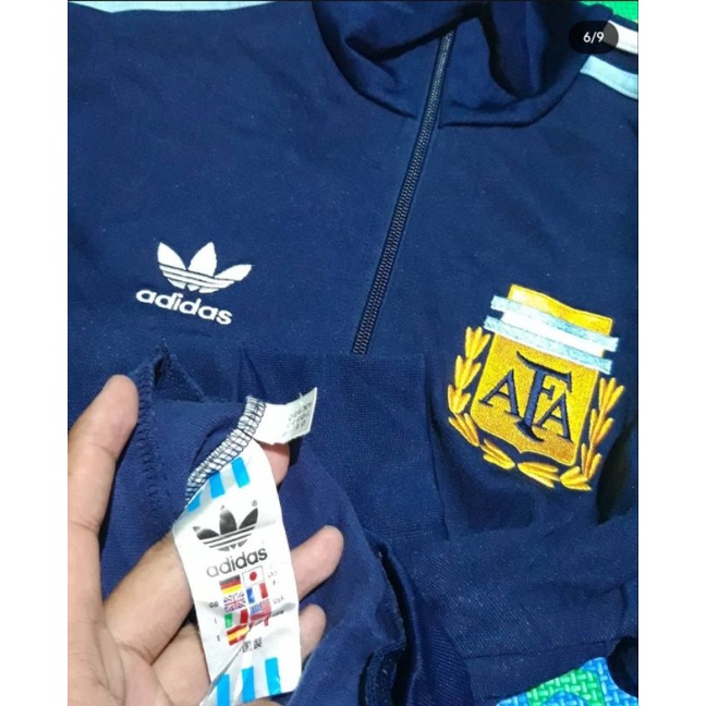 tracktop argentina hand of god si tangan tuhan size Xs-S