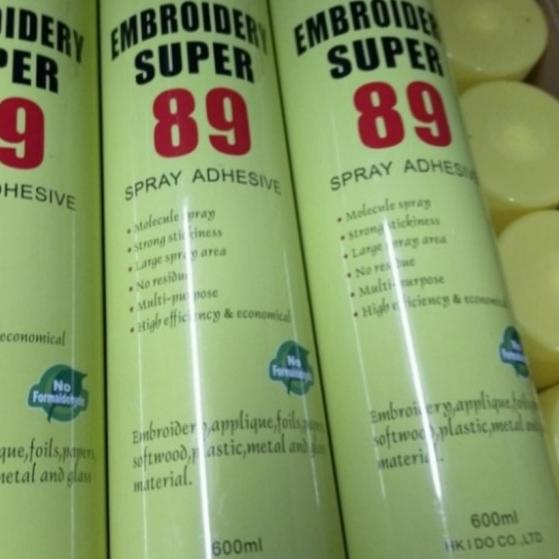 

Lem sprey adhesive super 89 embroidery