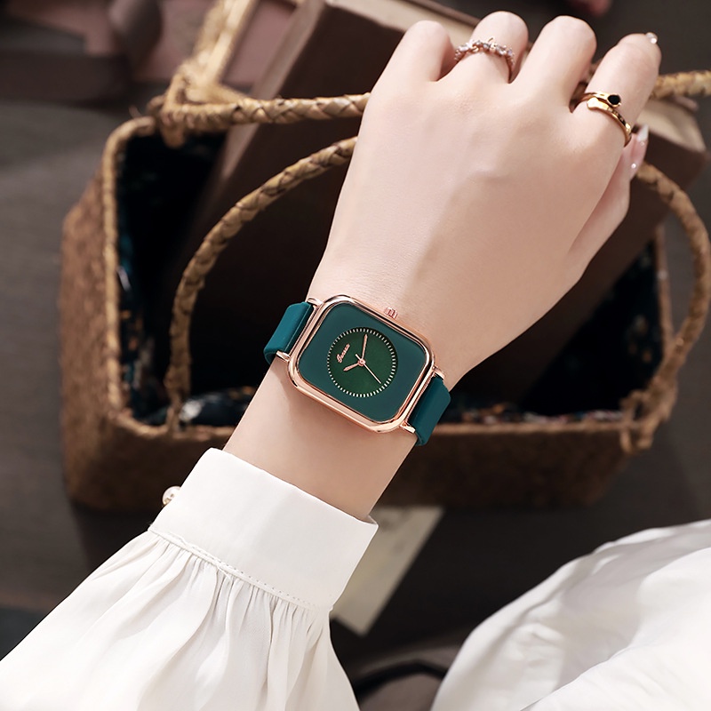 Jam Tangan Wanita A0190 Silicone Fashion Premium Watch
