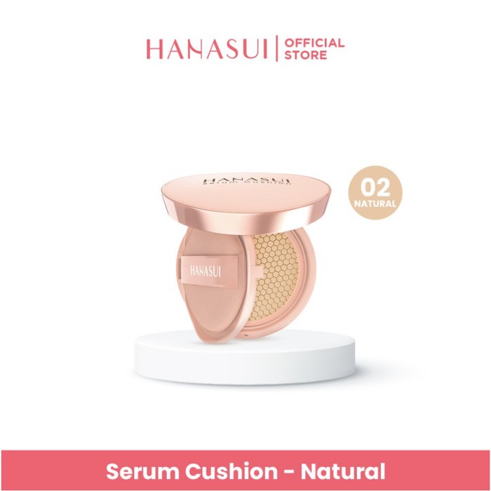 HANASUI DEWY CUSHION SERUM BB CREAM FLAWLESS FOUNDATION BPOM