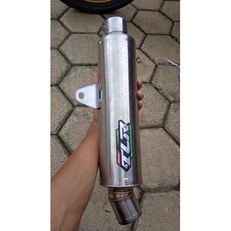 SLENSER TLR BASS ULEM ORIGINAL FACTORY MUFFLER 30 CM FREE STIKER