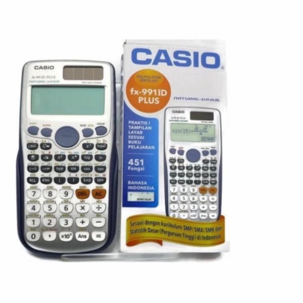 

Jual sparepart CASIO CALCULATOR ILMIAH FX-991 ID PLUS 26SZ2 Berkualitas