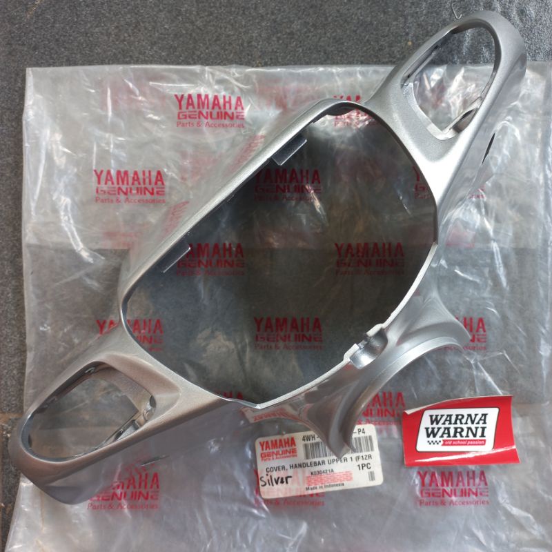 Cover handle batok lampu depan vega F1ZR FIZR silver LGM3 non kopling | 4US-F6143-00-P5