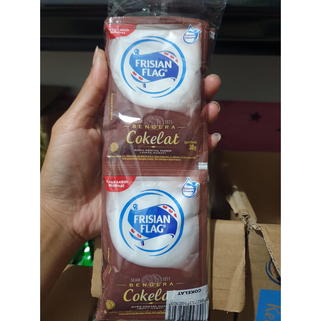 Frisian Flag Cokelat SKM / Bendera Cokelat SKM Sachet