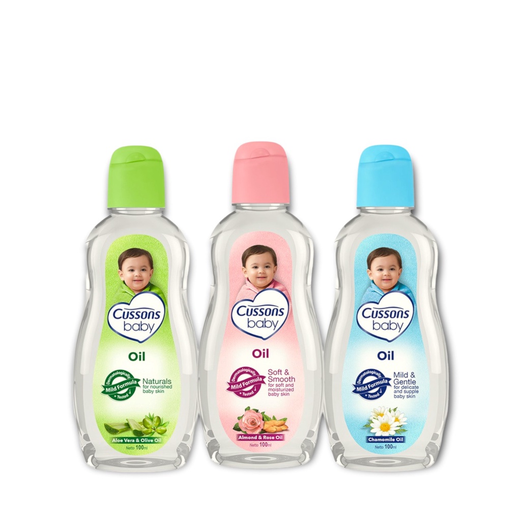 CUSSONS MURAH BABY OIL NATURAL / SOFT / MILD