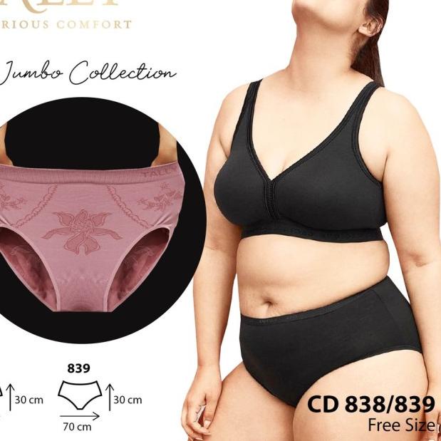 TALLY CD 838 Celana Dalam Jumbo Bahan Rajut