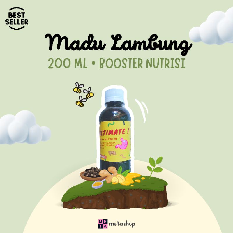 

Madu Lambung 200 ml Best Seller diperkaya Rempah