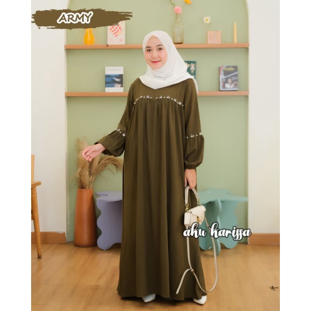 Jual GAMIS AYYARA ORI AKU KARISSA TERBARU DRESS CANTIK MODERN KEKINIAN