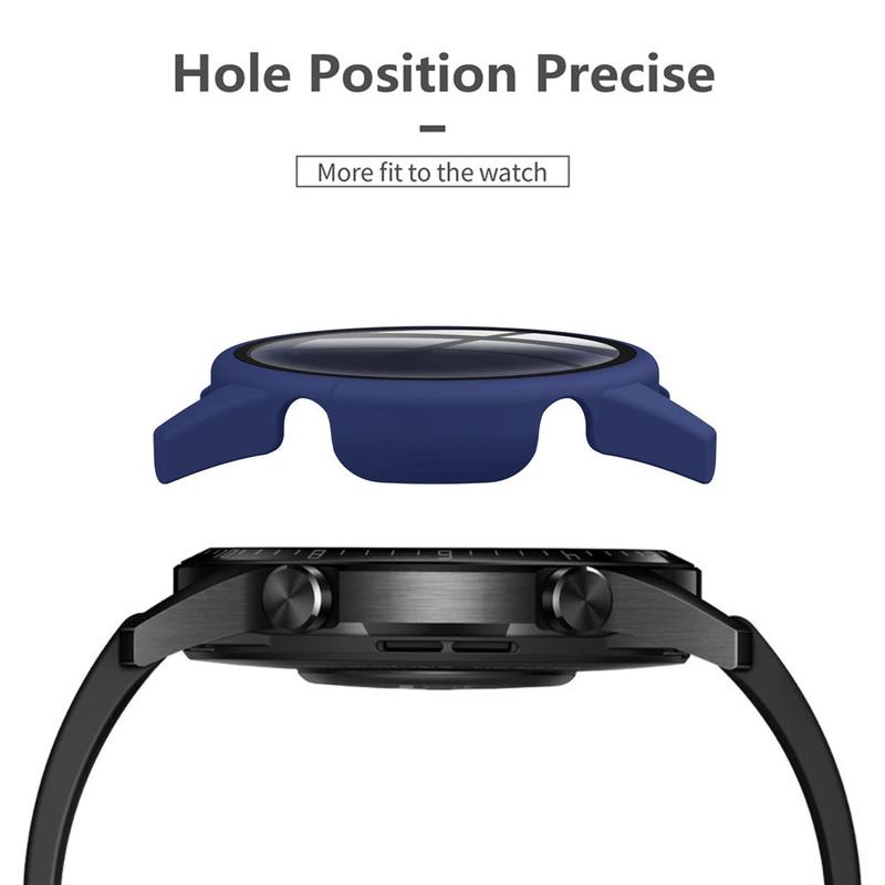 Pelindung Layar Tempered Glass Ultra Tipis Anti Gores Untuk Huawei GT2 Pro ECG Porsche 42mm 46mm GT2e