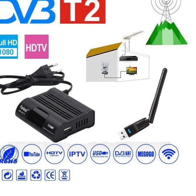 Pantesat Set Top Box STB Tv Digital DVB T2 (Super Bening)