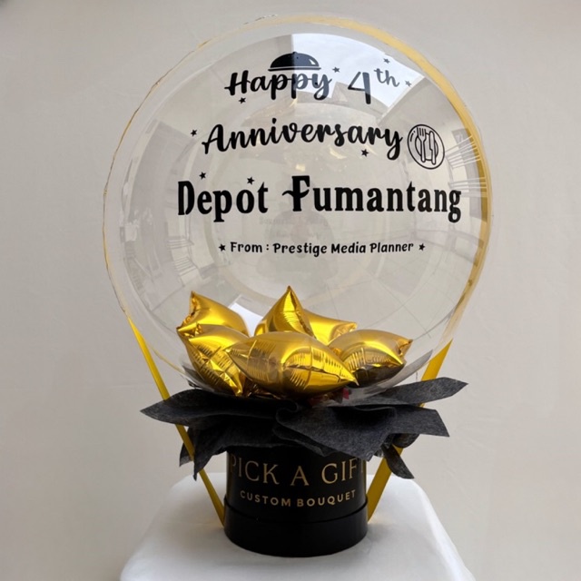 CUSTOM STICKER BALON PVC