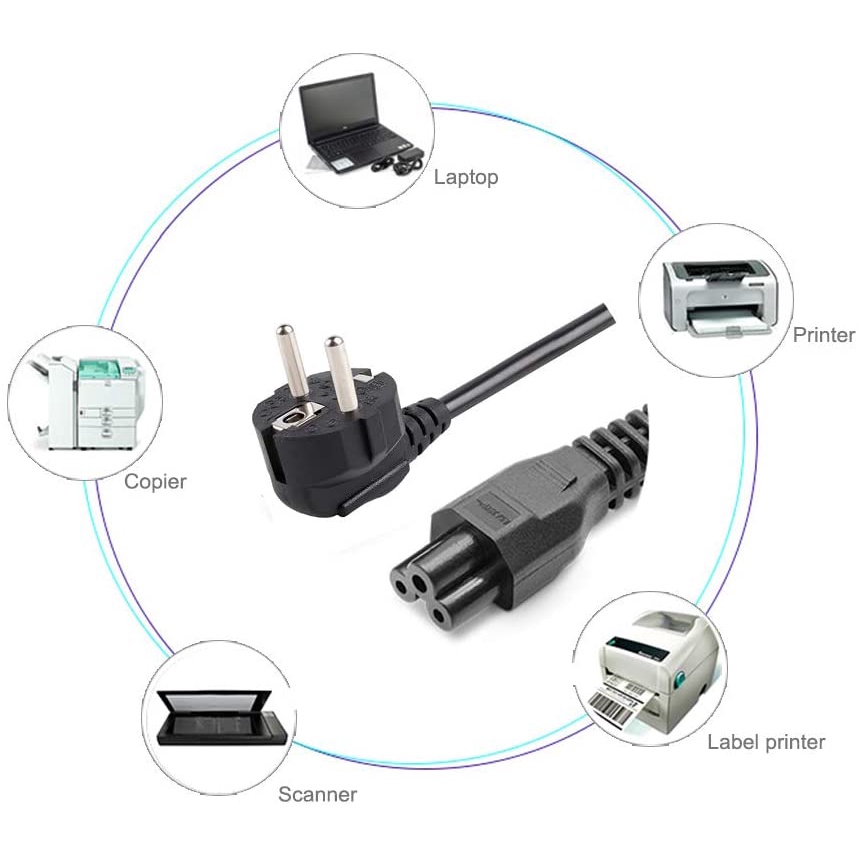 Actual【COD】Cabel Power PC 1.5 Meter C5 / Cabel Power Monitor / Cabel Computer / Cabel Power CPU