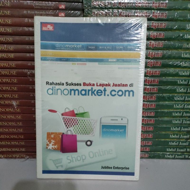 Buku Original - Buku Rahasia Sukses Buka Lapak Jualan Di Dinomarket.Com