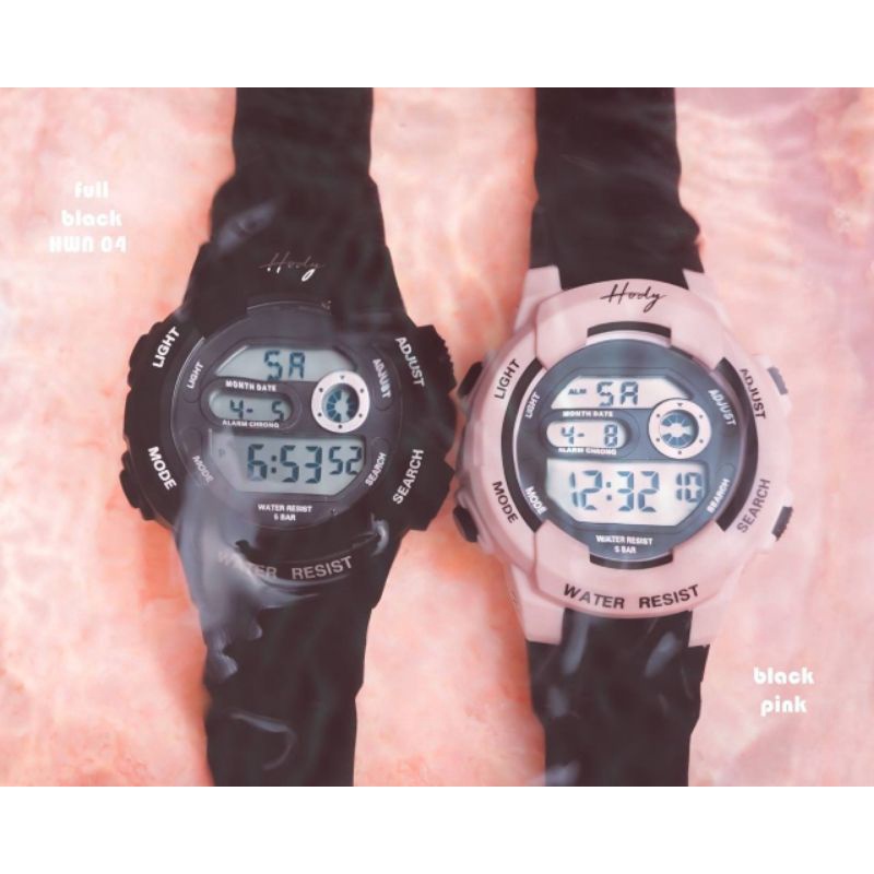 Hody HWN 04 Jam Tangan Digital Water Resist Unisex
