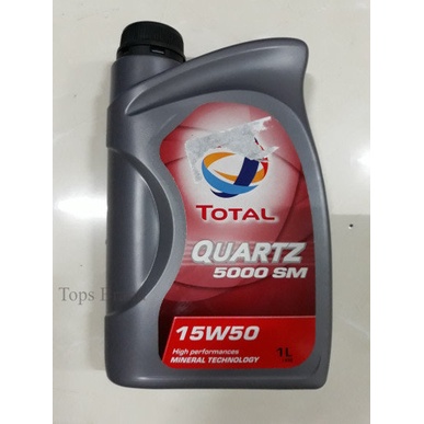 Topsbrand Oli mesin Total 15W50 1 Liter