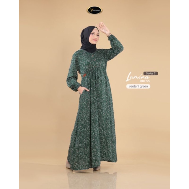 GAMIS DEWASA motif lumina dress yessana