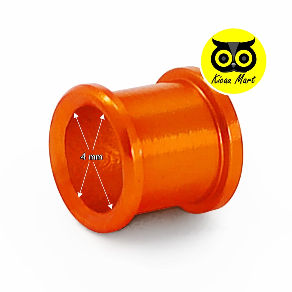 Ring Kaki Burung Murai 4 Mm Gelang Cincin Kaki Velg Alumunium Polos Ring Warna Tanpa Nama 4mm Penanda Kaki Burung Murai Batu Trotol