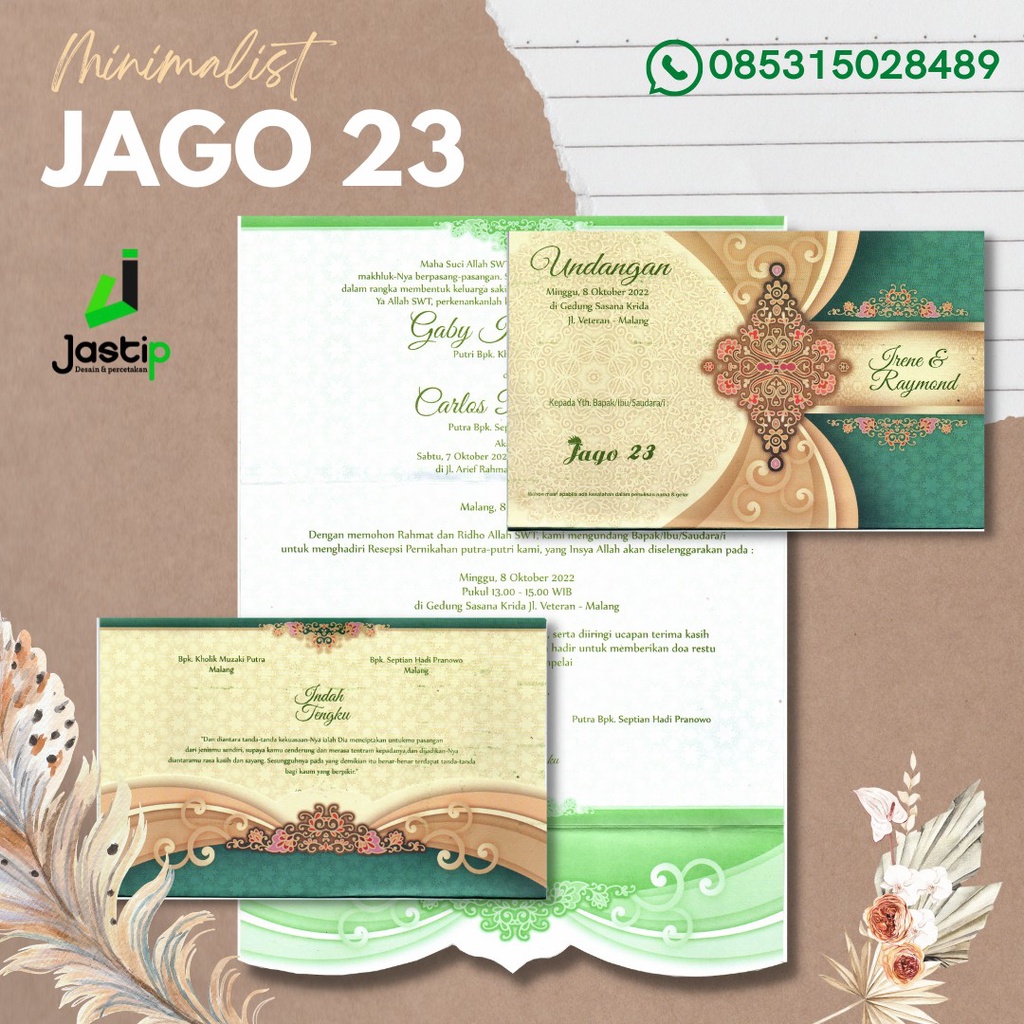 UNDANGAN PERNIKAHAN MURAH 23