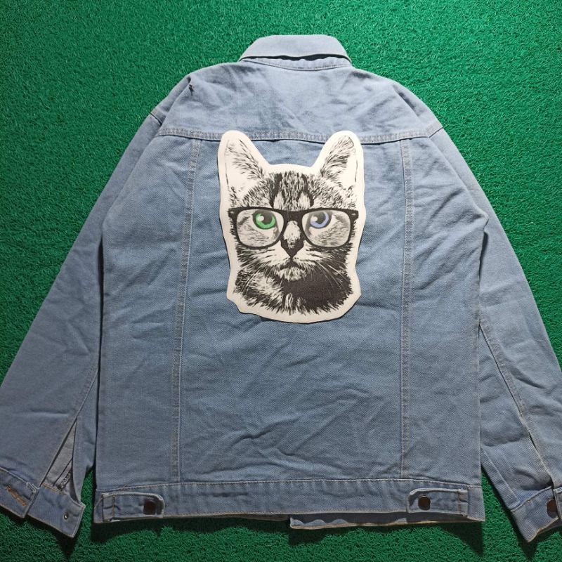 BACKPATCH SUBLIM PREMIUM NECK DEEP / KUCING MEONG BEST QUALITY